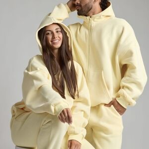 Comfrt Zip Hoodie And Pants Set